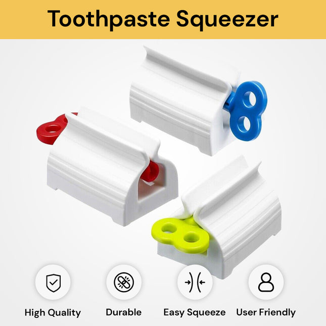 3PCs Toothpaste Squeezer