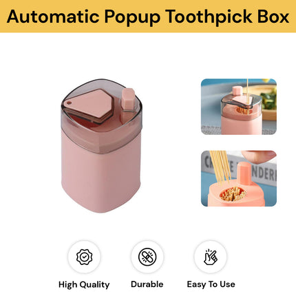 Automatic Pop-Up Toothpick Box