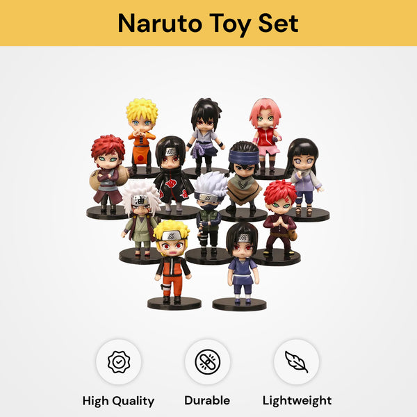 12PCs Naruto Toy Set