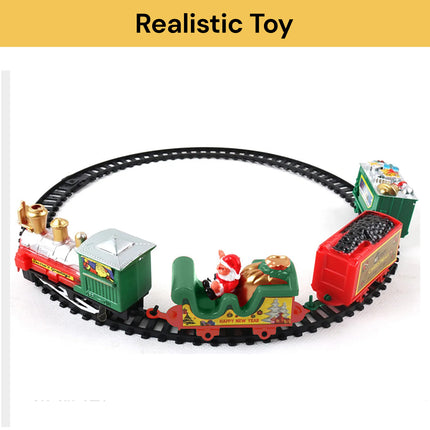 Christmas Realistic Electric Train Set