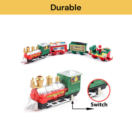 Christmas Realistic Electric Train Set