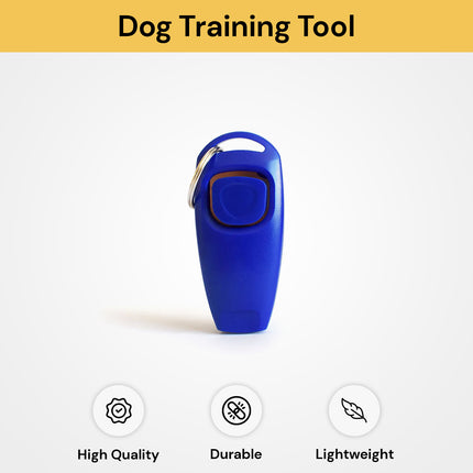 2 in 1 Dog Clicker Whistle - Training Tool