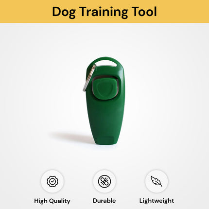 2 in 1 Dog Clicker Whistle - Training Tool