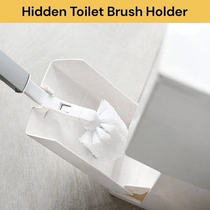 Trash Can Toilet Brush Set