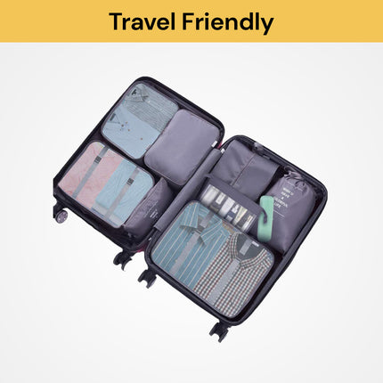 8PCs Travel Packing Organizers