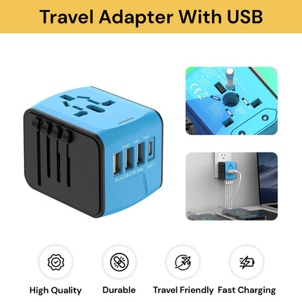 Travel Adapter With USB