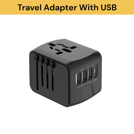 Travel Adapter With USB