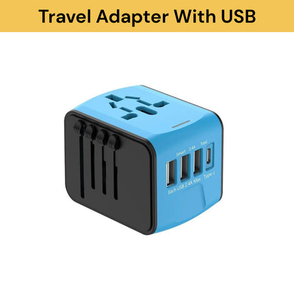 Travel Adapter With USB