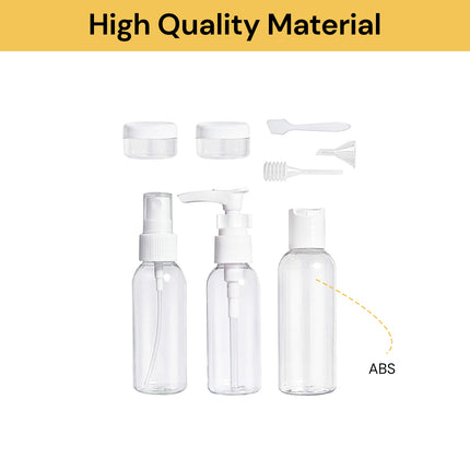 8PCs Travel Bottles Set for Toiletries