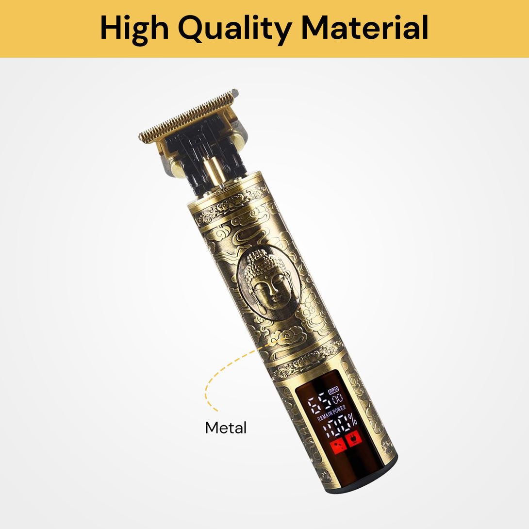 Electric Hair Cutting Trimmer With LED Display