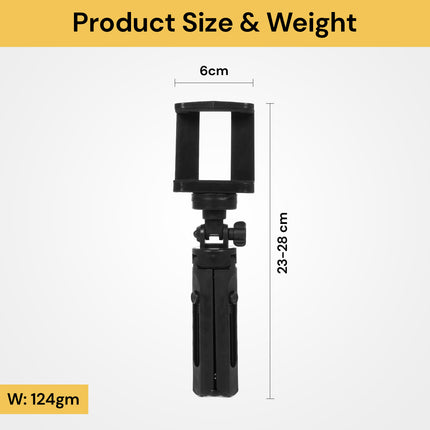 Universal 360° Rotation Extended Tripod Support