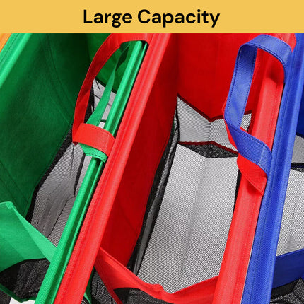 4PCs Reusable Trolley Bags