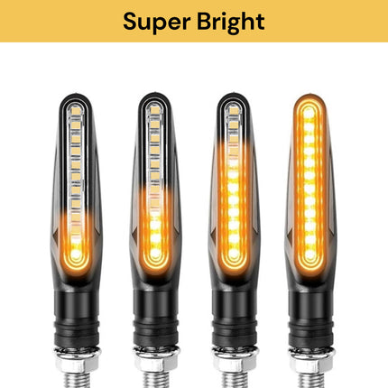 4PCs Motorcycle Turn Signal Lights