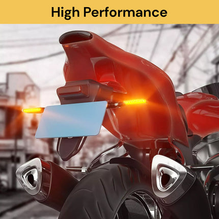 4PCs Motorcycle Turn Signal Lights