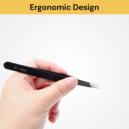 6PCs Precision Tweezers