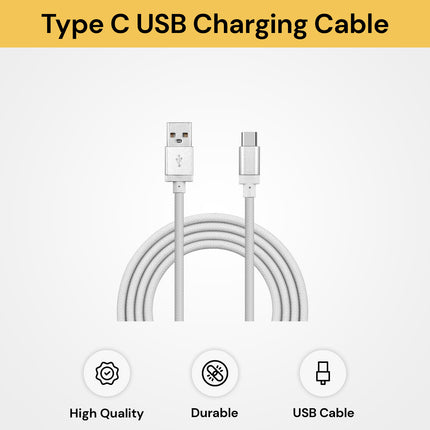 Net Braid Type C USB Charging Cable