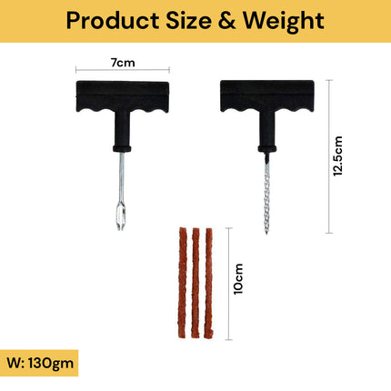 Tubeless Tyre Puncture Repair Kit