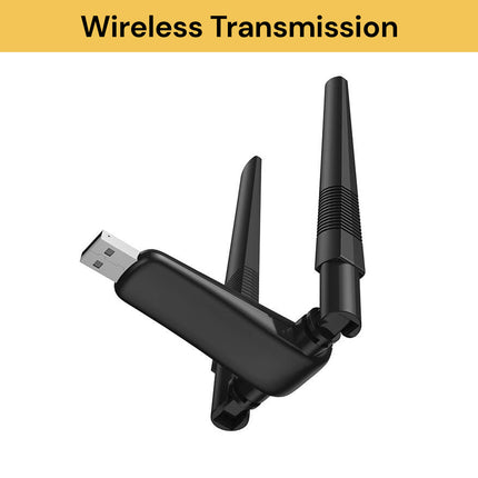 AX1800Mbps WiFi6 Dual Antenna USB Adapter