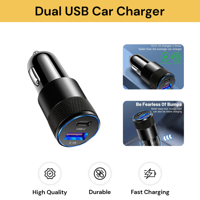 Dual USB Car Charger
