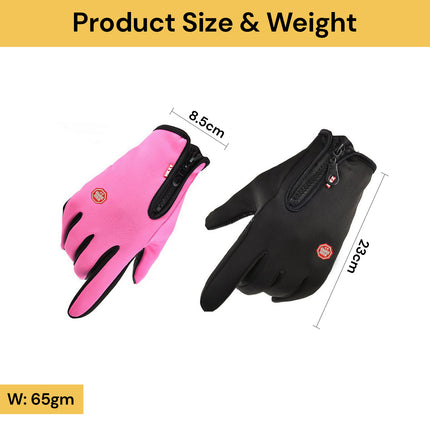 Pair Of Unisex Cycling Gloves 