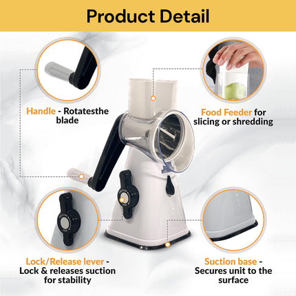 3 In 1 Vegetable Shredder