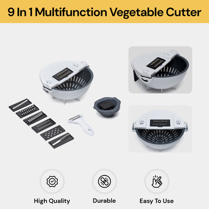 9 In 1 Multifunction Vegetable Cutter