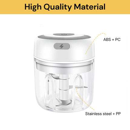USB Rechargeable Mini Veggie Chopper