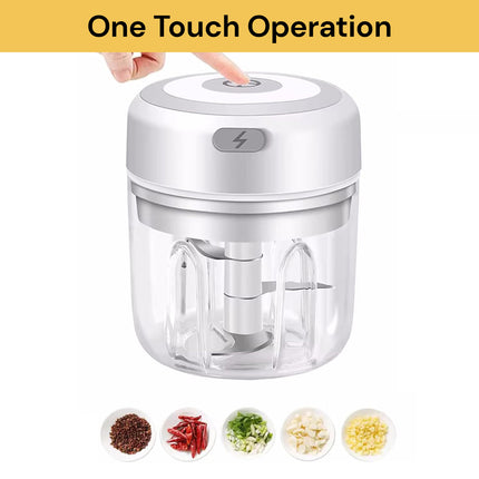 USB Rechargeable Mini Veggie Chopper