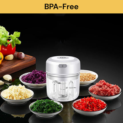 USB Rechargeable Mini Veggie Chopper