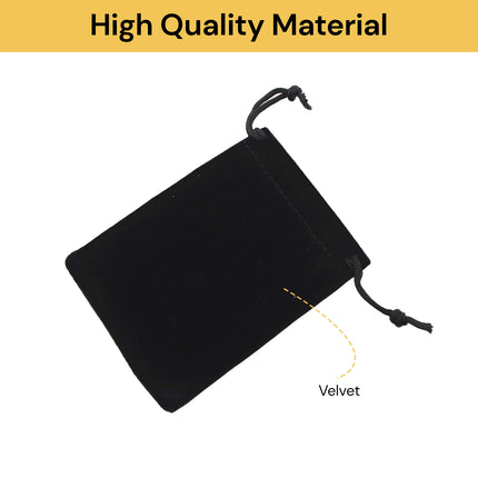 50PCs Drawstring Velvet Pouch