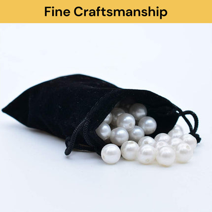 50PCs Drawstring Velvet Pouch