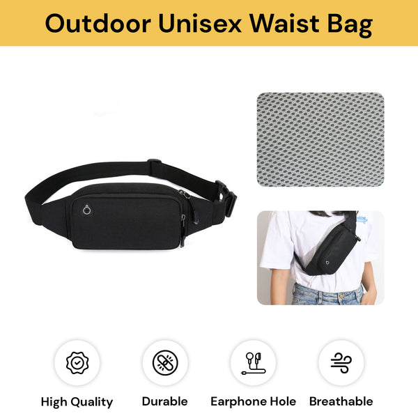 Outdoor Unisex Waist Bag