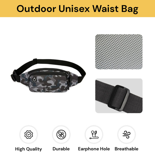 Outdoor Unisex Waist Bag