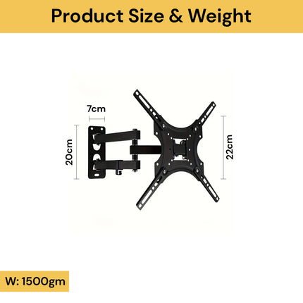 32-55” Wall Mount TV Bracket