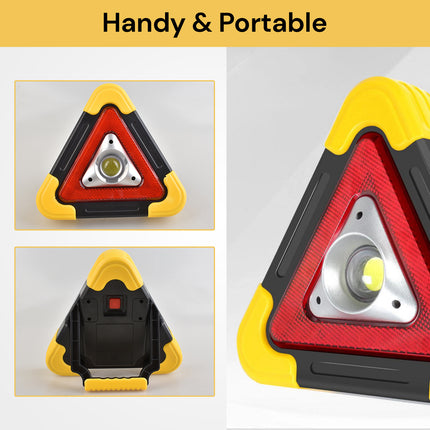 Triangle Warning LED Light