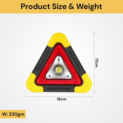 Triangle Warning LED Light