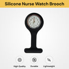 Silicone Nurse Watch Brooch