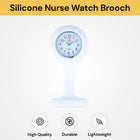 Silicone Nurse Watch Brooch