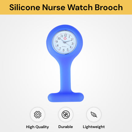 Silicone Nurse Watch Brooch