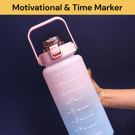 2L Motivational Water Bottle