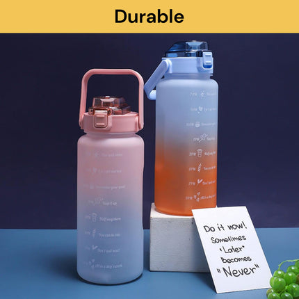 2L Motivational Water Bottle