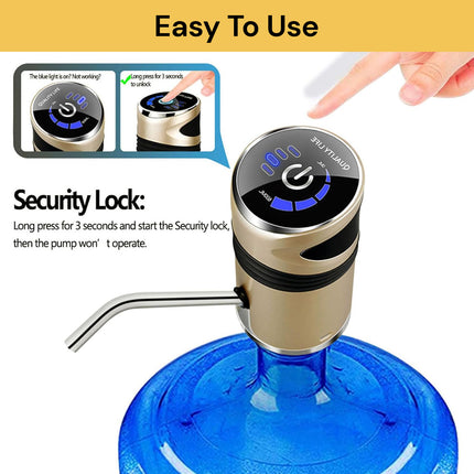 USB Charging Water Bottle Dispenser