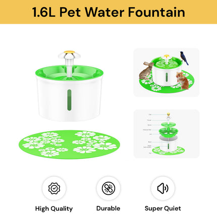 1.6L Pet Water Fountain