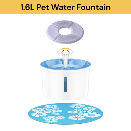 1.6L Pet Water Fountain