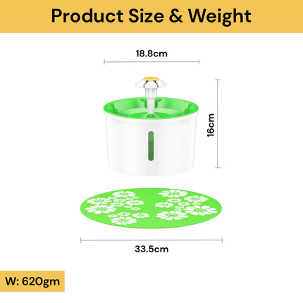 1.6L Pet Water Fountain