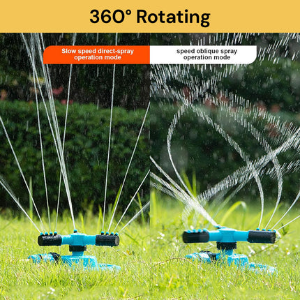 360° Automatic Rotating Garden Water Sprinkler