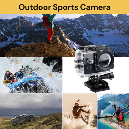 HD Waterproof Sports Cam Video Camera