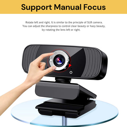 1080P Webcam With Microphone
