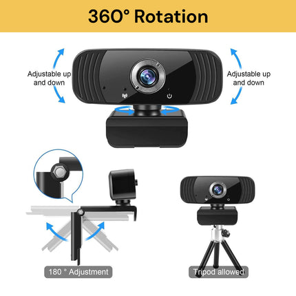 1080P Webcam With Microphone