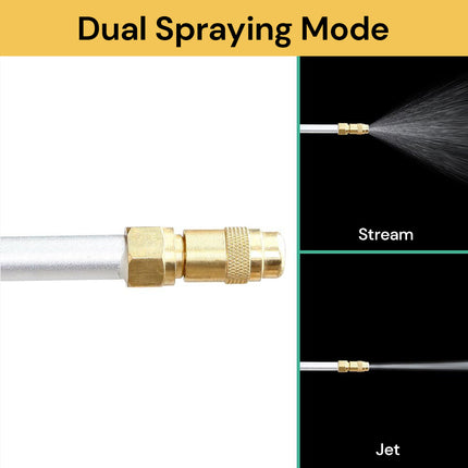 Weed Spray Pump - White - Efficient and Chemical-Free